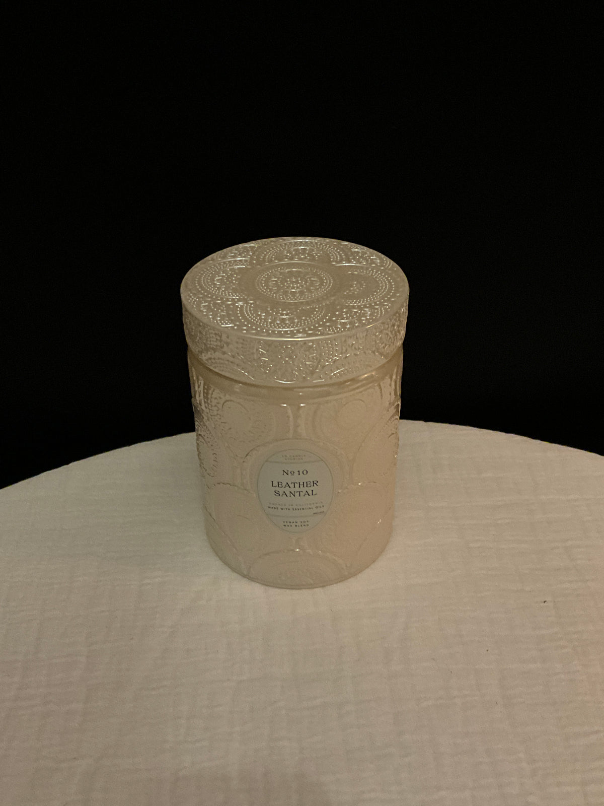 Vela aromática santal