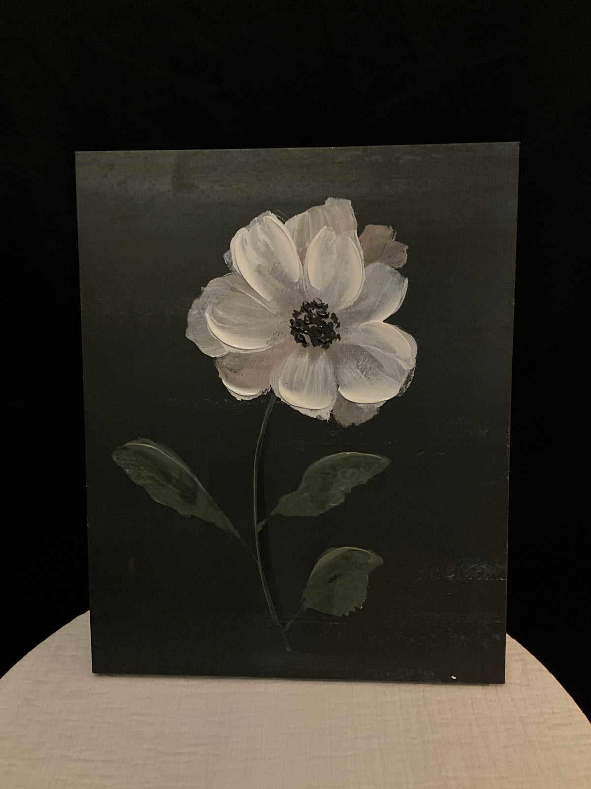 Cuadro pintura amapola
