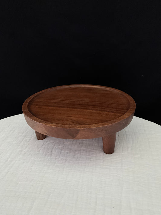 Pedestal de madera
