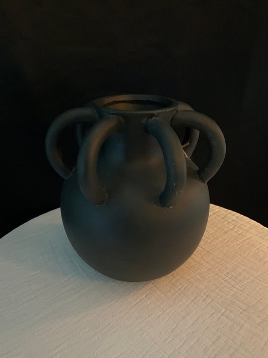 Jarrón negro