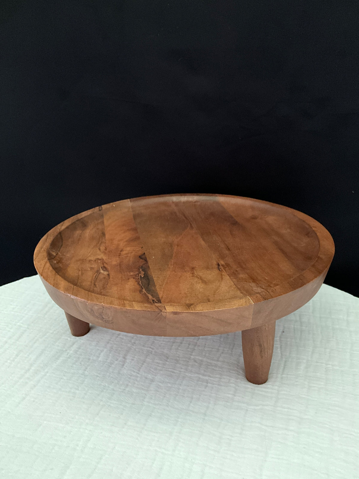 Pedestal de madera