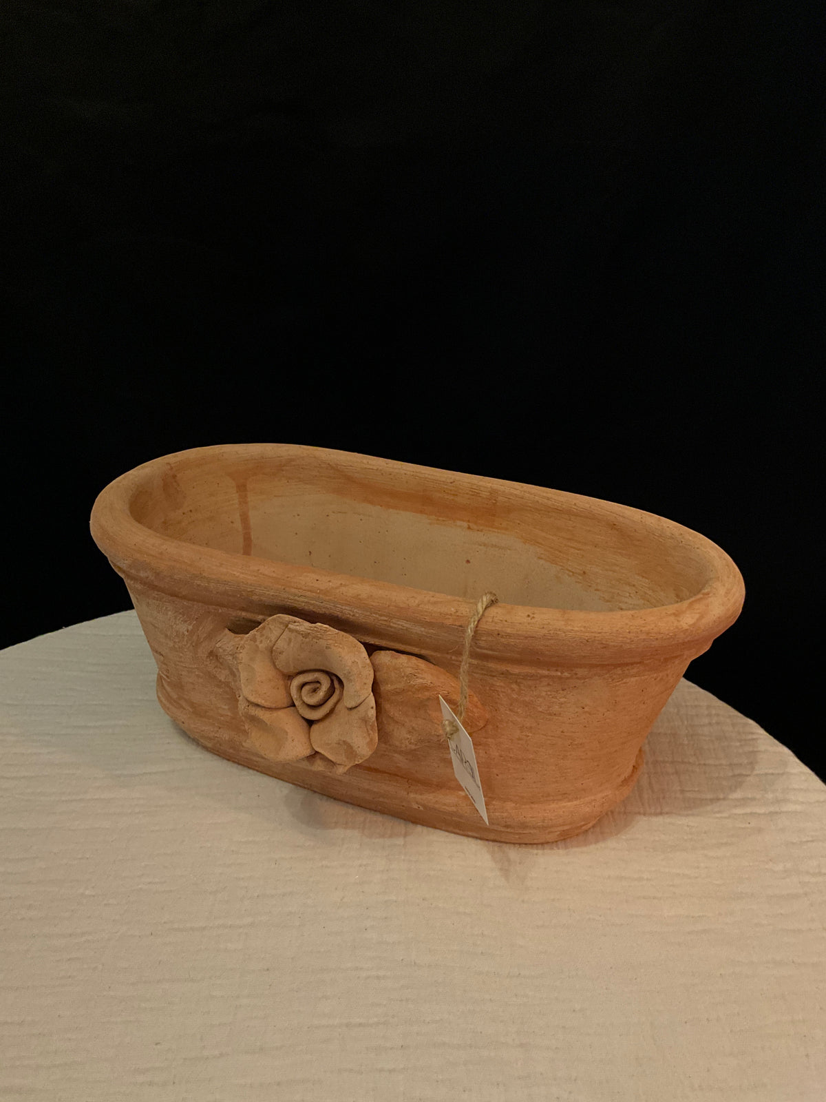 Macetero de barro
