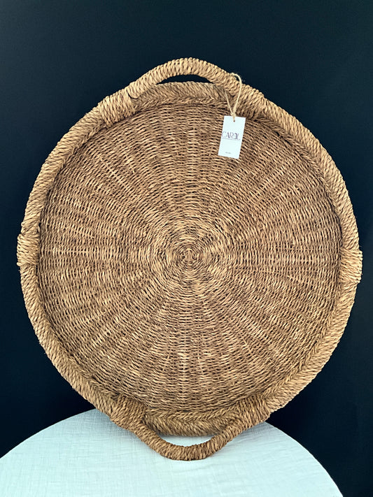 Cesta ratan baja grande