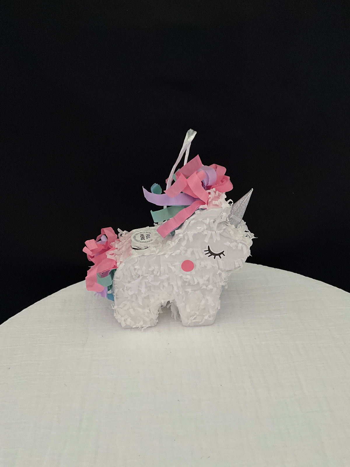 Mini piñata unicornio