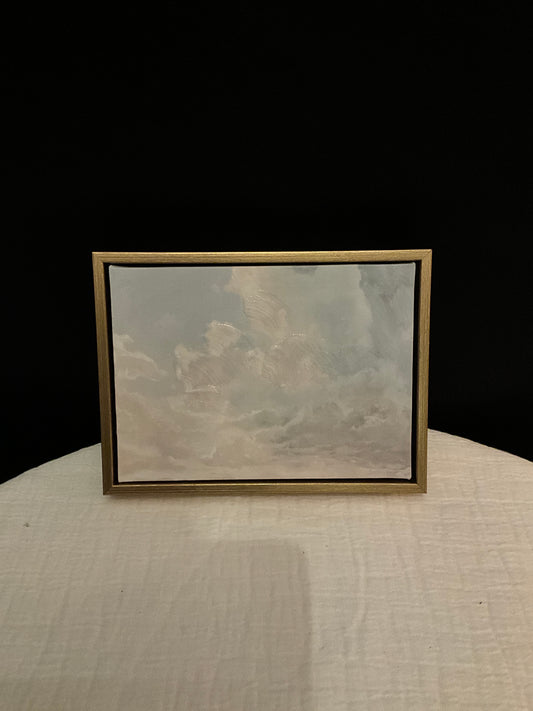 Cuadro pintura cielo pequeño
