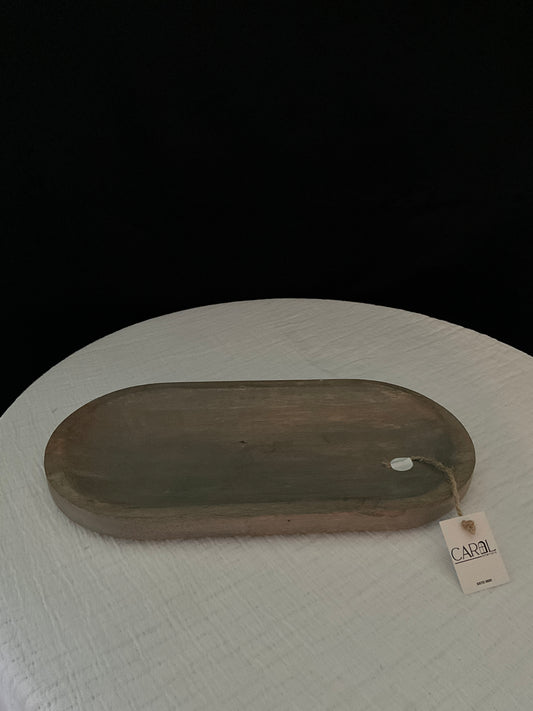 Plato de madera