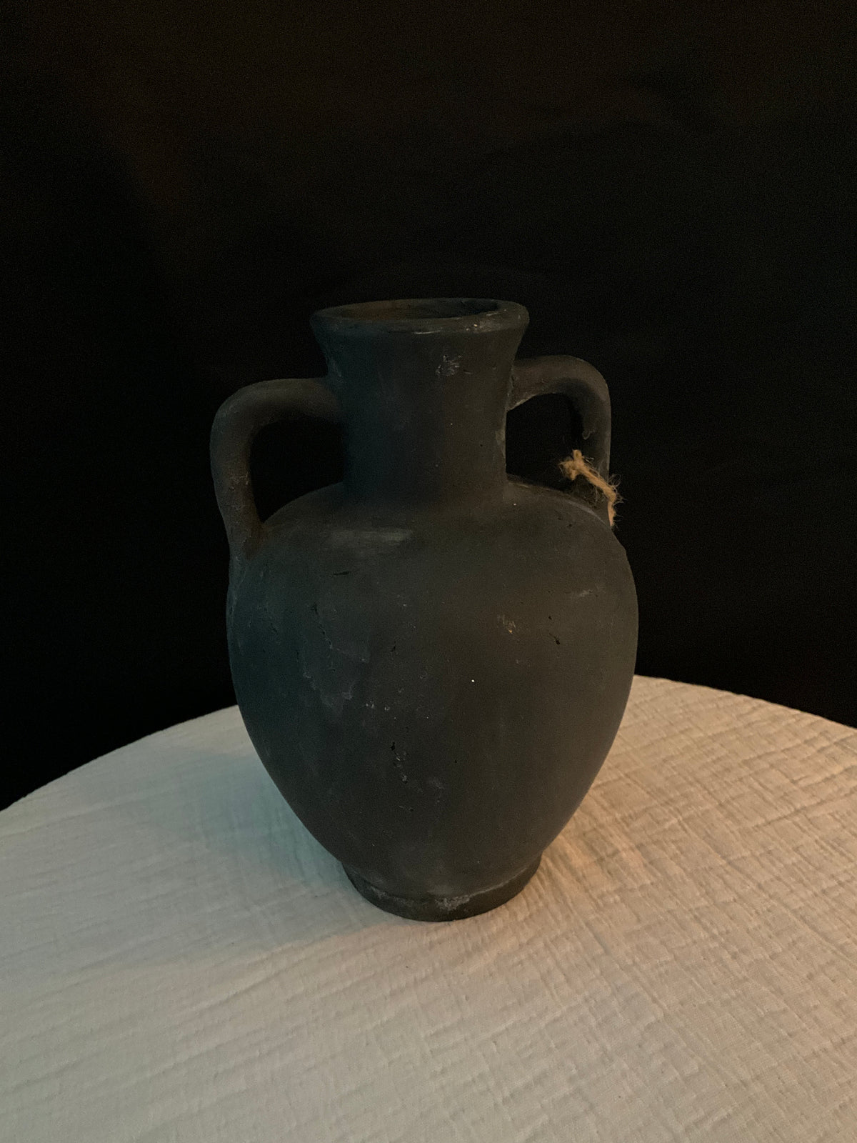 Jarrón negro