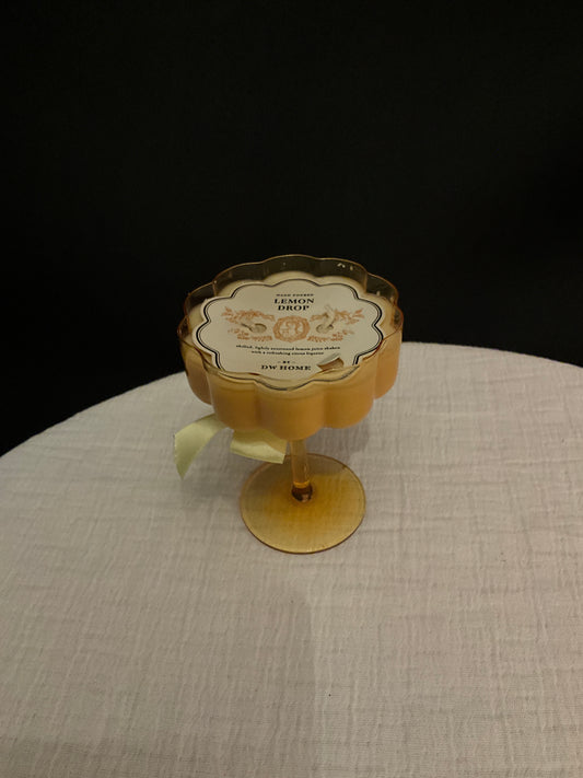 Vela de copa aroma limón