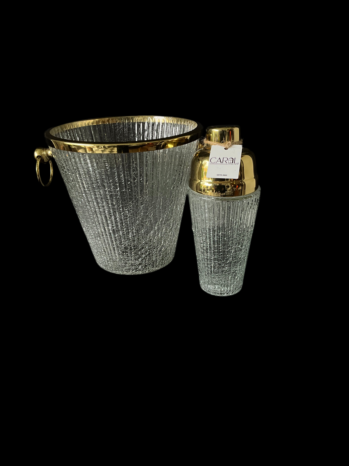Utensilios de barra de cristal