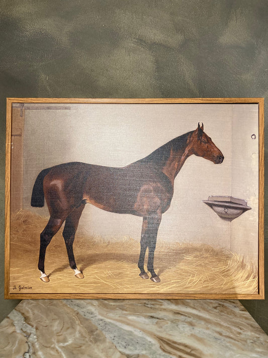 Cuadro grande de caballo