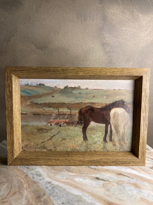 Cuadro de caballo pequeño