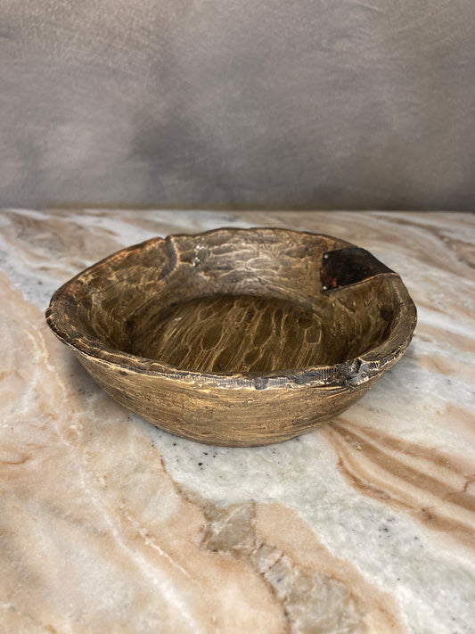 Mini plato de madera