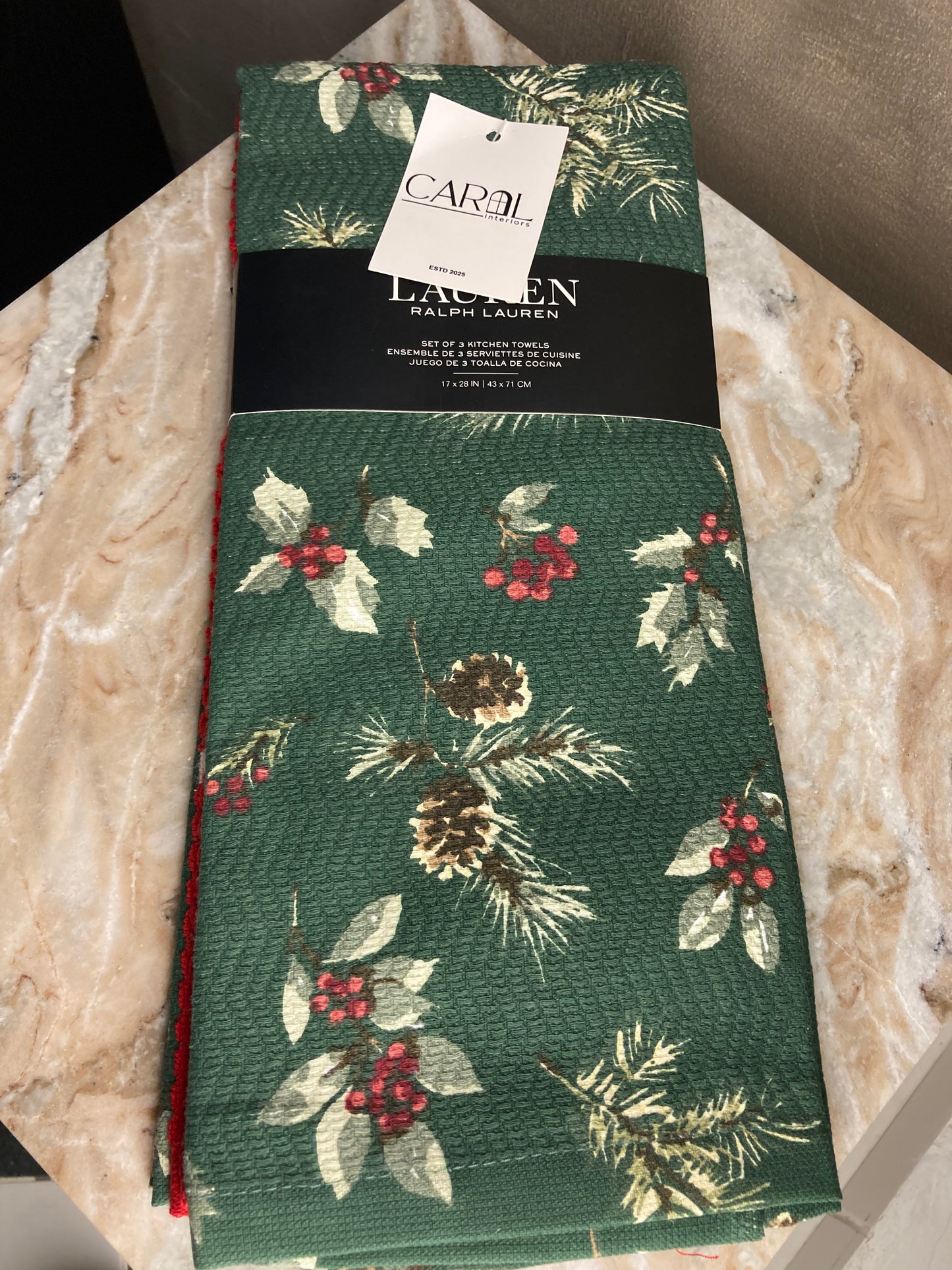 Servilletas navideñas Ralph Lauren